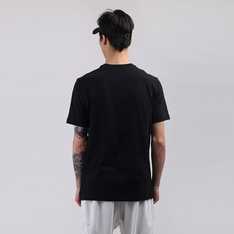 мужская черная футболка Nike Court Embroidered Tee BV5809-010 - цена, описание, фото 3